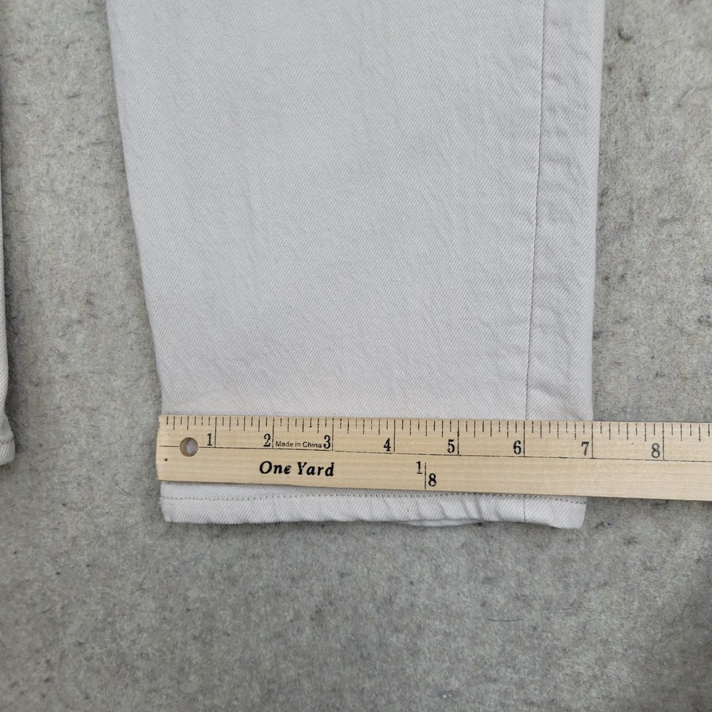 Abercrombie & Fitch High Rise Straight Jeans - ecru - Picture 9 of 9